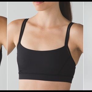 LULULEMON STRAIGHT UP BRA BLACK